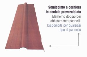 SEMICOLMO A CERNIERA, in Lamiera, 